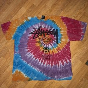 Stussy tie dye men’s T-shirt